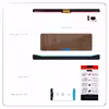 برچسب پوششی ماهوت مدل Orange-Wood مناسب برای تبلت سامسونگ Galaxy Tab S5e 10.5 2019 T720