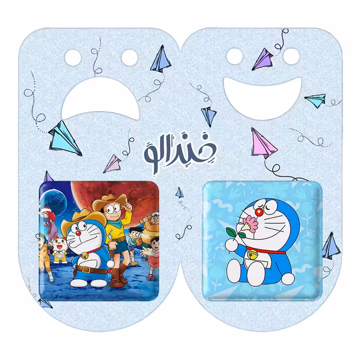 پیکسل خندالو مدل نوبیتا نوبی انیمه دورایمون کد 49684960 مجموعه 2 عددی