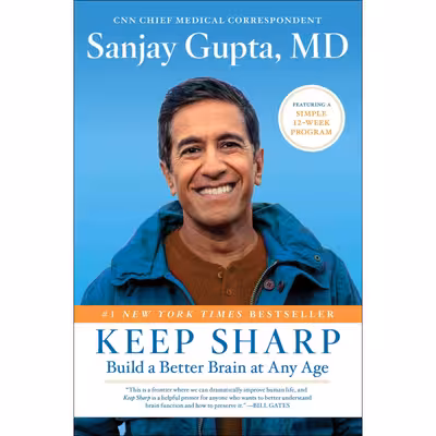 کتاب Keep Sharp اثر Sanjay Gupta M.D انتشارات Simon &amp; Schuster