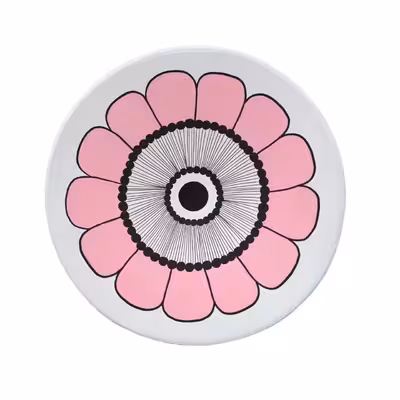 بشقاب دیوارکوب سفالی مدل گلها کد 01 مجموعه 3 عددی