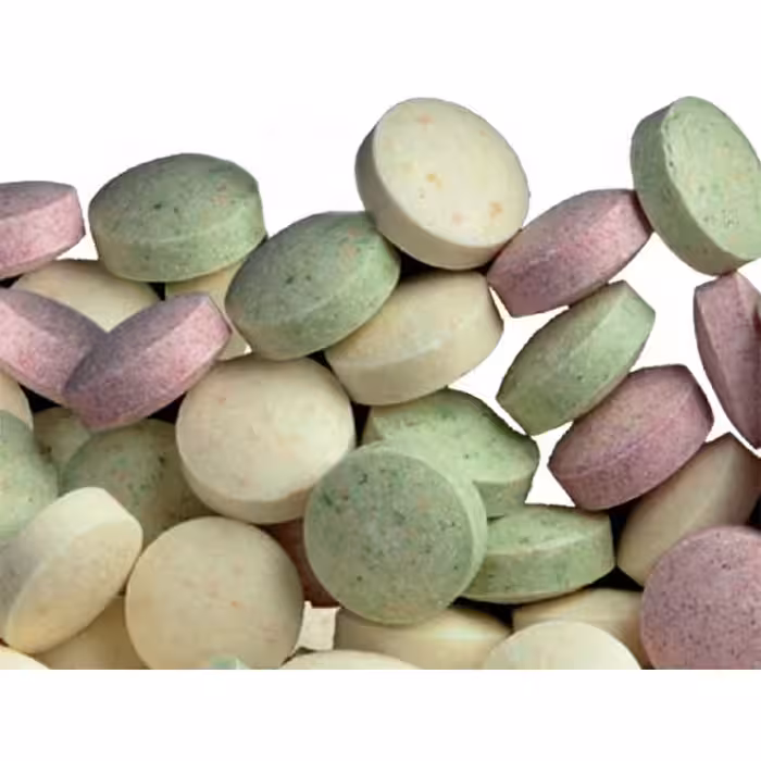 قرص مکمل بچه گربه جیم کت مدل طعم شیر وزن 40 گرم