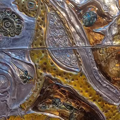 تابلو برجسته طرح باستانی کد n003