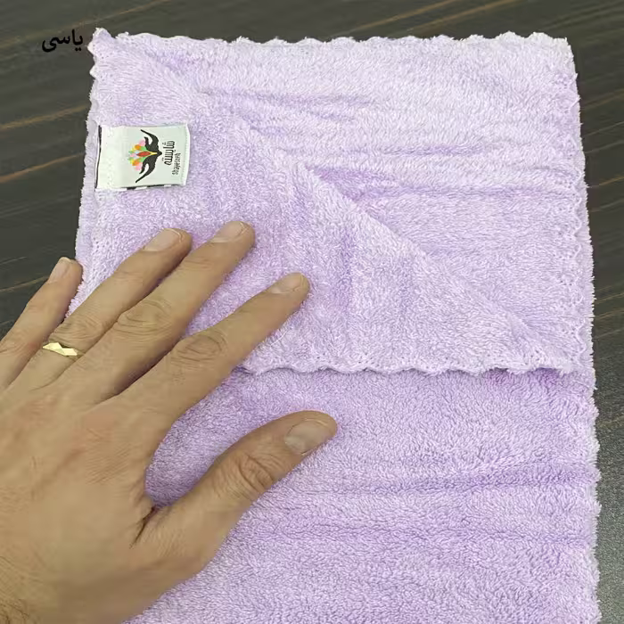 حوله دستی شایسته مدل تارا سایز 32X72 سانتی متر