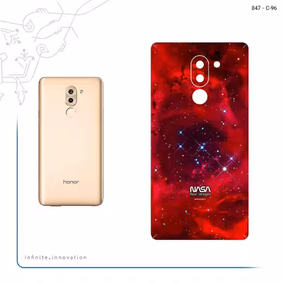 برچسب پوششی ماهوت مدل Universe b NASA 10 مناسب برای گوشی موبایل آنر 6X