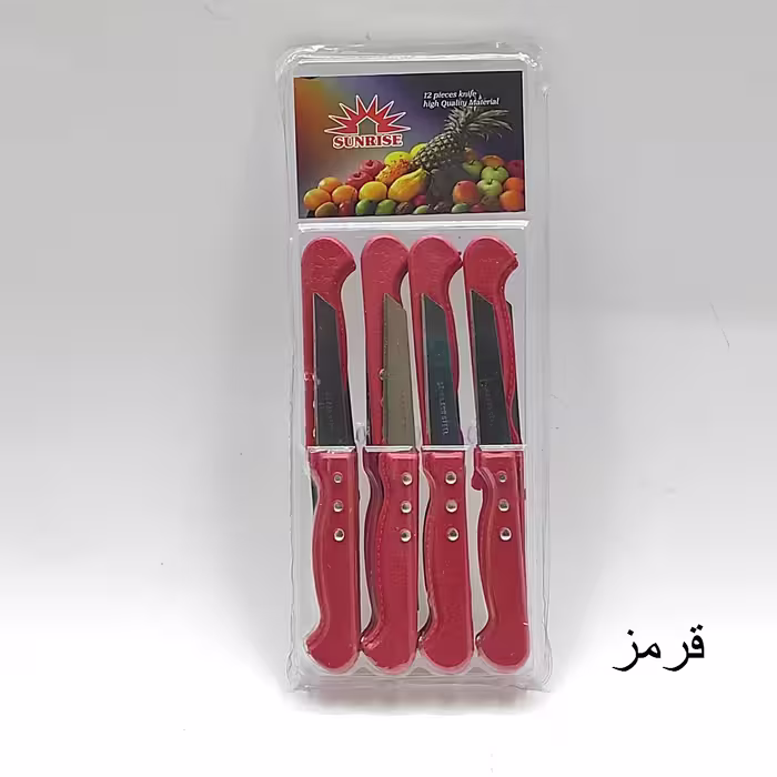 کارد میوه خوری سان رایز کد 152038 بسته 12 عددی