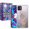 کاور لاین کینگ مدل آینه ایی نشکن طرح گواش مناسب برای گوشی موبایل اپل IPhone 11