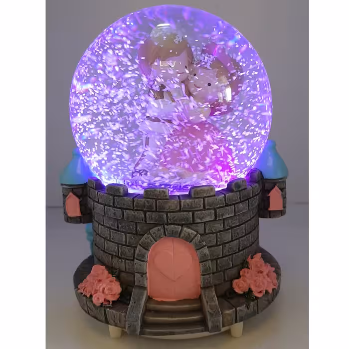 گوی موزیکال مدل پمپی پرنسس و شاهزاده در قصر 