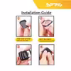 محافظ صفحه نمایش نانو اسپریگ مدل SPG مناسب برای ساعت هوشمند امیزفیت Bip بسته سه عددی