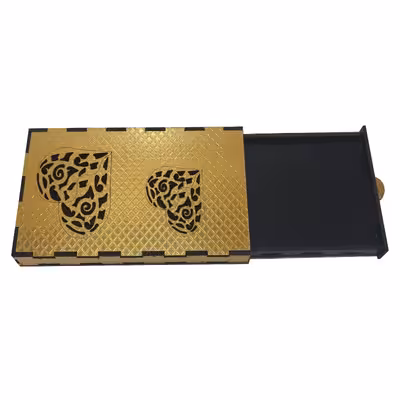 جعبه هدیه طرح قلب کد b76