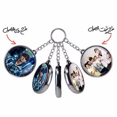 جاکلیدی خندالو طرح ته سونگ گروه بیگ بنگ مدل دوطرفه کد 1257512570