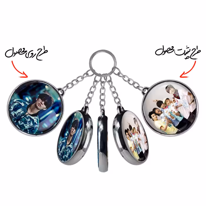 جاکلیدی خندالو طرح ته سونگ گروه بیگ بنگ مدل دوطرفه کد 1257512570