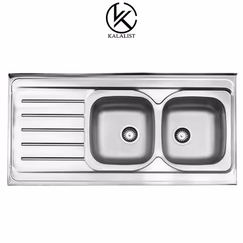 سینک استیل البرز روکار مدل 216(221)