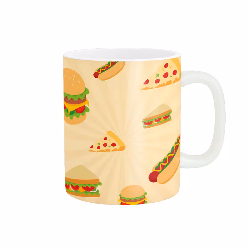 خرید ماگ-لیوان   فست فود کد 466