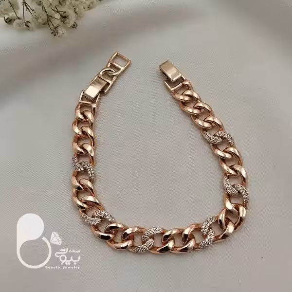 دستبند کارتیر نگین میکرو ژوپینگ