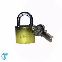 قفل آویز طلایی سایز 20 TRI-CIRCUIIT