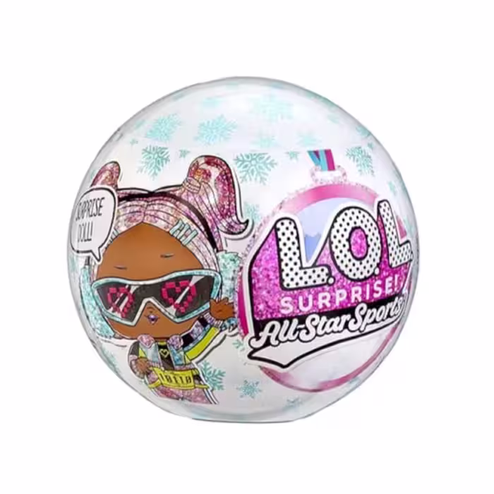 عروسک LOL Surprise سری All-Star B.B. مدل Winter Games Sparkly Dolls