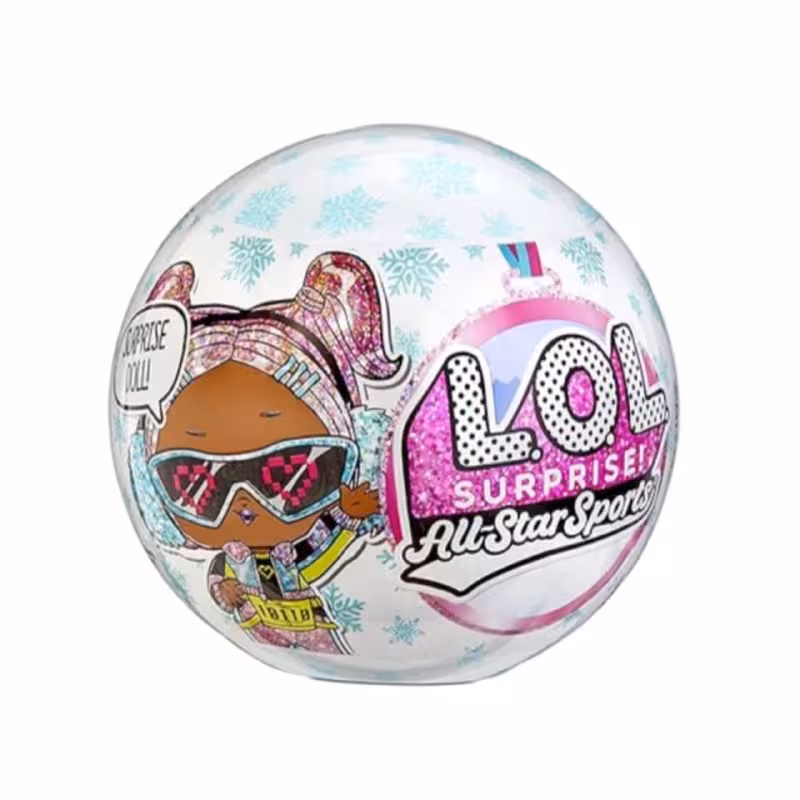 عروسک LOL Surprise سری All-Star B.B. مدل Winter Games Sparkly Dolls