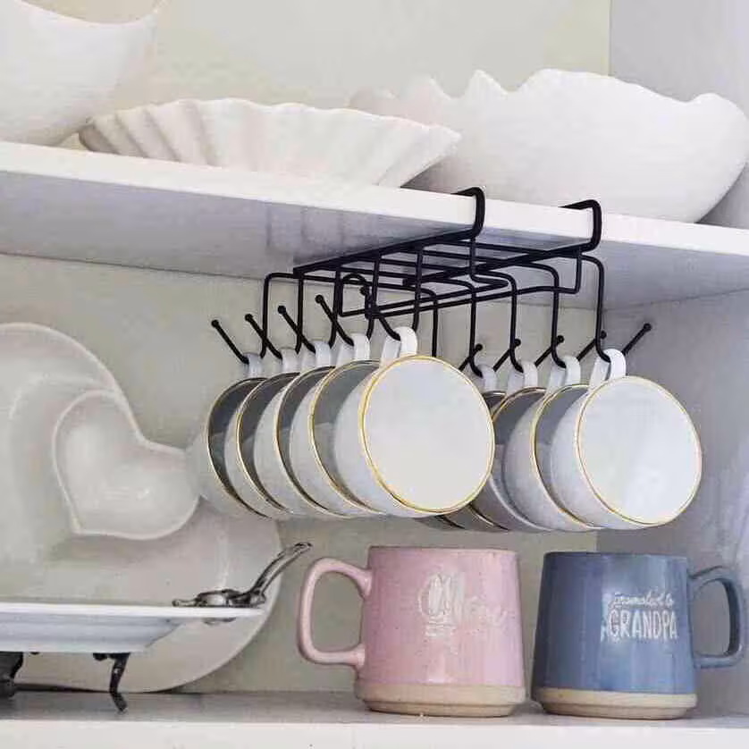 آویز زیر کابینتی لیوان دو طرفه