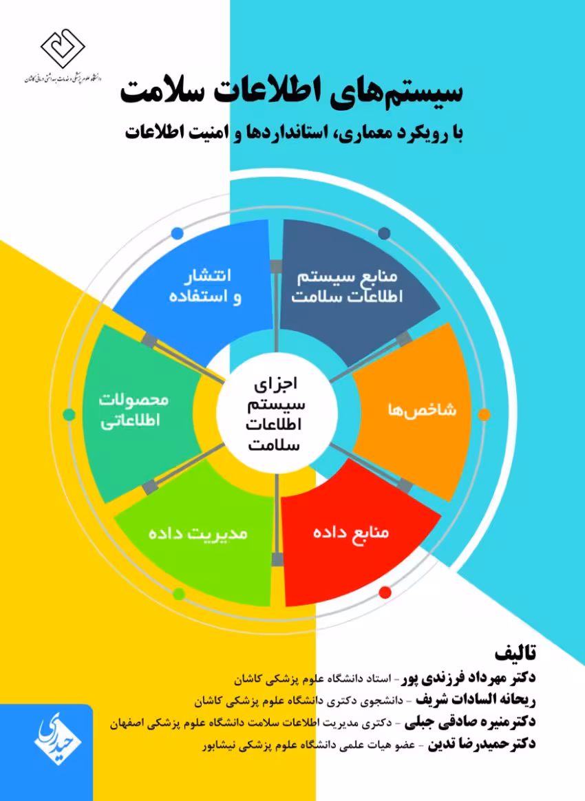 سیستم های اطلاعات سلامت با رویکرد معماری،استانداردها و امنیت اطلاعات