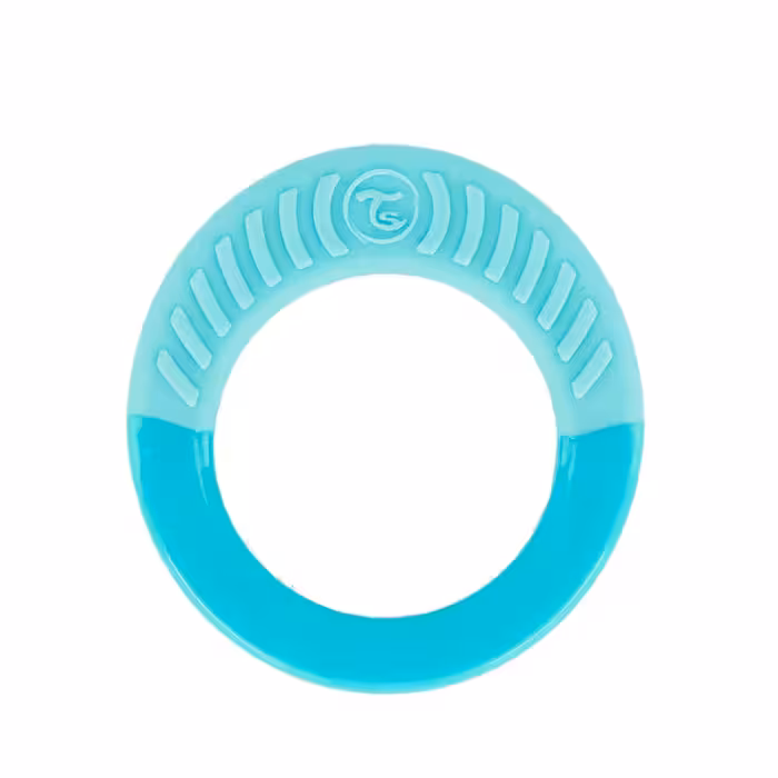 دندانگیر حلقه‌ای کودک آبی تویست شیک twistshake
