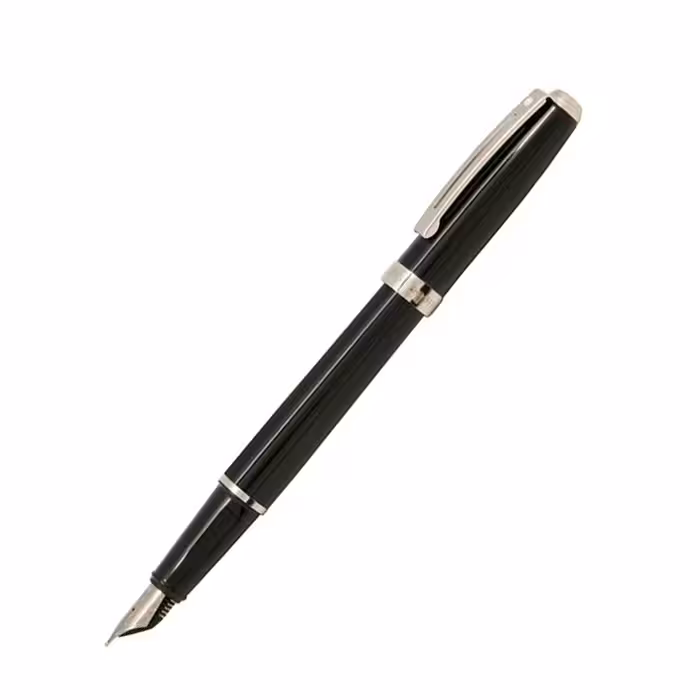 خودنویس شیفرمدل پرلود (مشکی لاک گ استیل)  Sheaffer Prelude Fountain pen