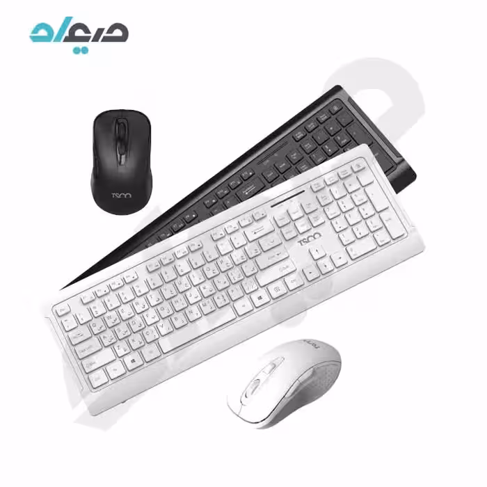 کیبورد ماوس بی‌سیم تسکو مدل TKM 7023W