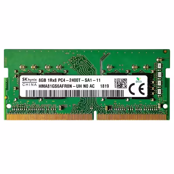 رم لپ تاپ DDR4 تک کاناله 2400 مگاهرتز CL17 اس کی هاینیکس مدل PC4-2400 ظرفیت 8 گیگابایت | کالا مکس