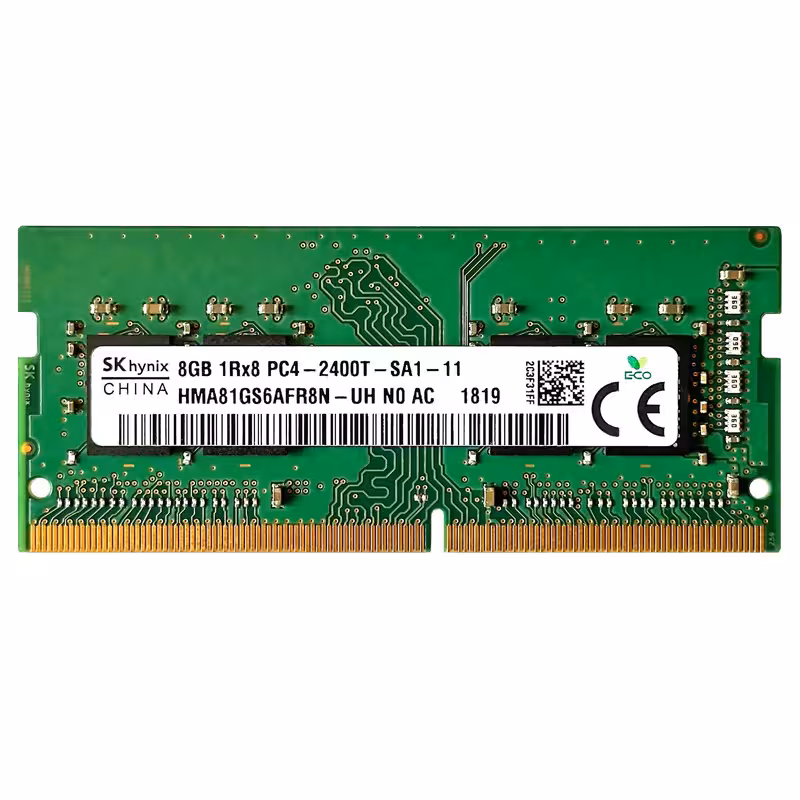 رم لپ تاپ DDR4 تک کاناله 2400 مگاهرتز CL17 اس کی هاینیکس مدل PC4-2400 ظرفیت 8 گیگابایت | کالا مکس