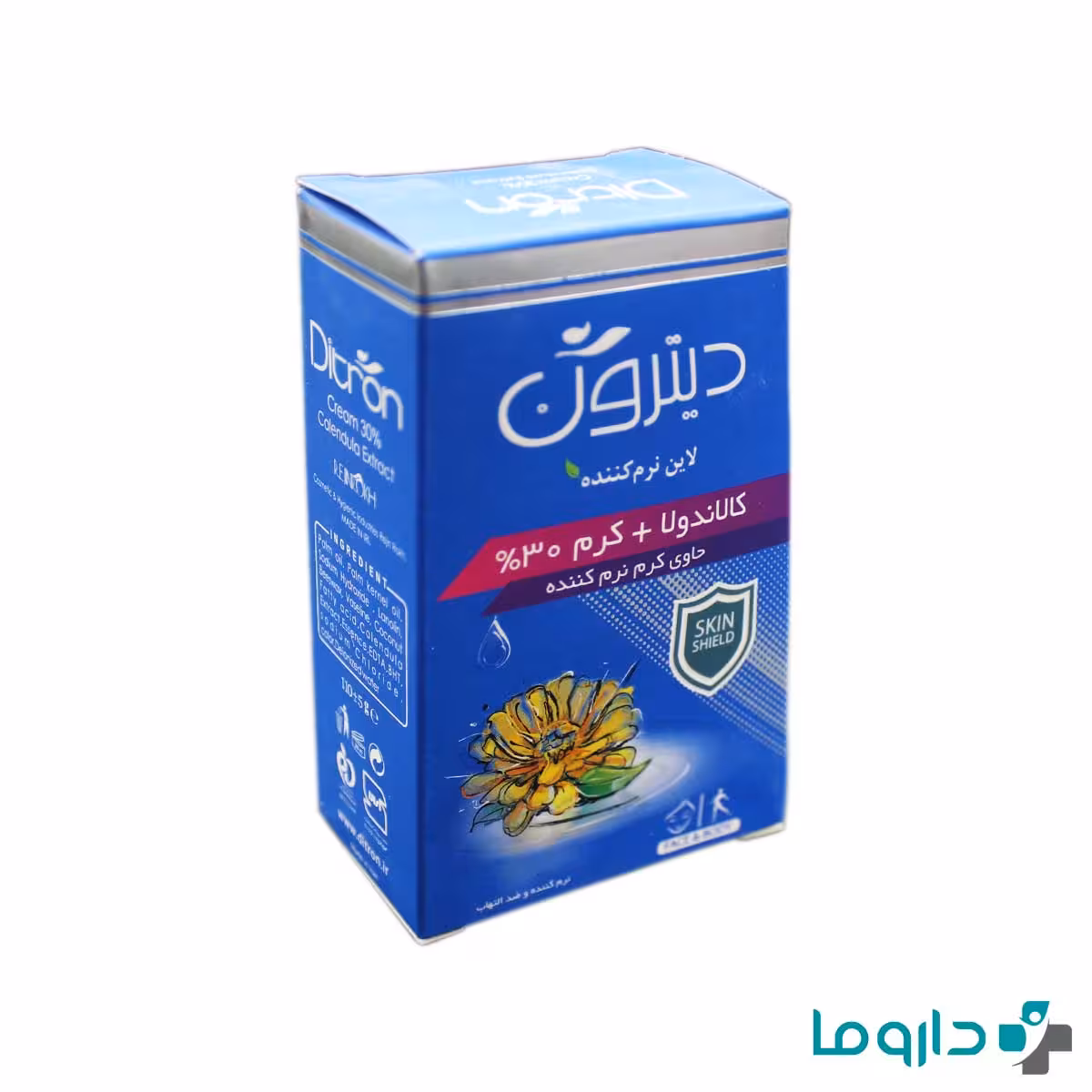 صابون کرم دار 30 درصد و عصاره کالاندولا دیترون