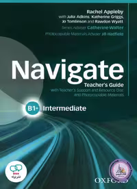 کتاب انگلیسی راهنمای معلم نویگیت Navigate B1  Intermediate Teachers Guide