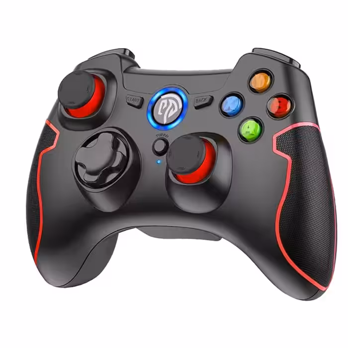 دسته بازی بی سیم کامپیوتر و آندروید EasySMX رنگ قرمز