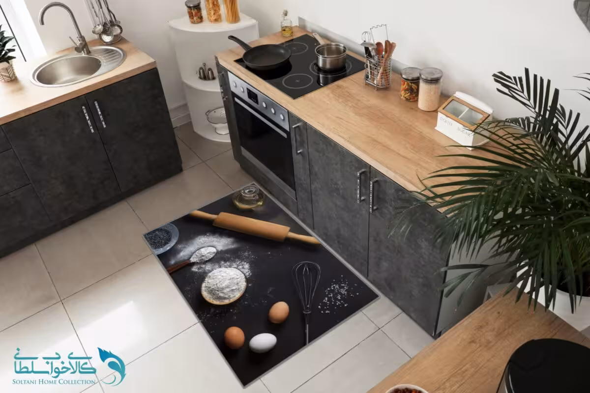 فرشینه آشپرخانه طرح آشپزباشی کد FR1623