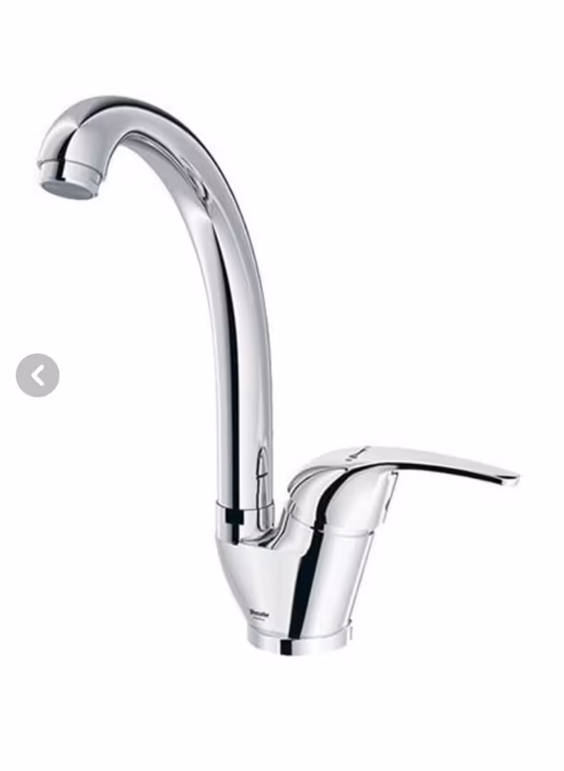 شیر اشپزخانه دیواری اطلس پلاس کروم