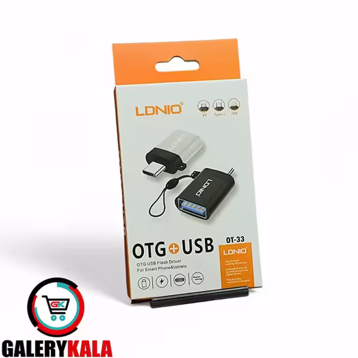 تبدیل OTG تایپ سی LDNIO مدل OT-33