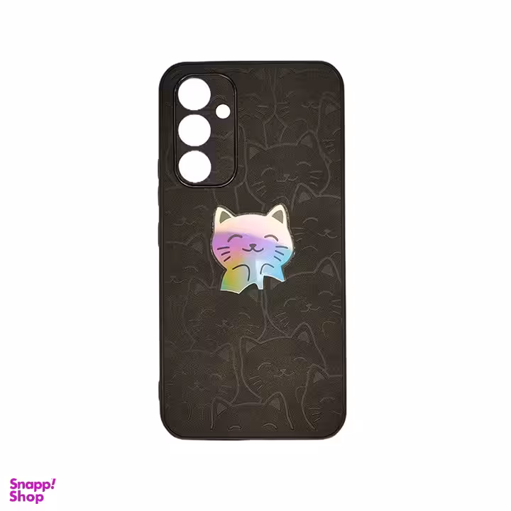 قاب گوشی موبایل مدل هفت رنگ طرح میکروب هپل مناسب سامسونگ گلکسی A14