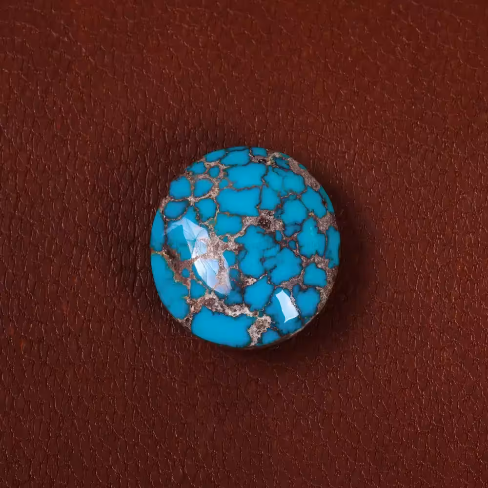 نگین فیروزه شجری کد 29606 - جواهری مشاهیر