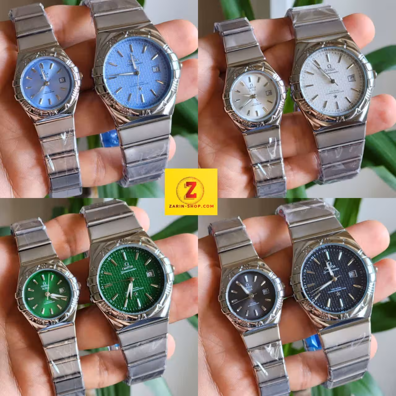 ساعت امگا زنانه و مردانه ست و تك