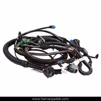 دسته سیم موتور پژو 206 تیپ 5 بوش ECU 7.4.4 (کد 9652029480) برند دناکو