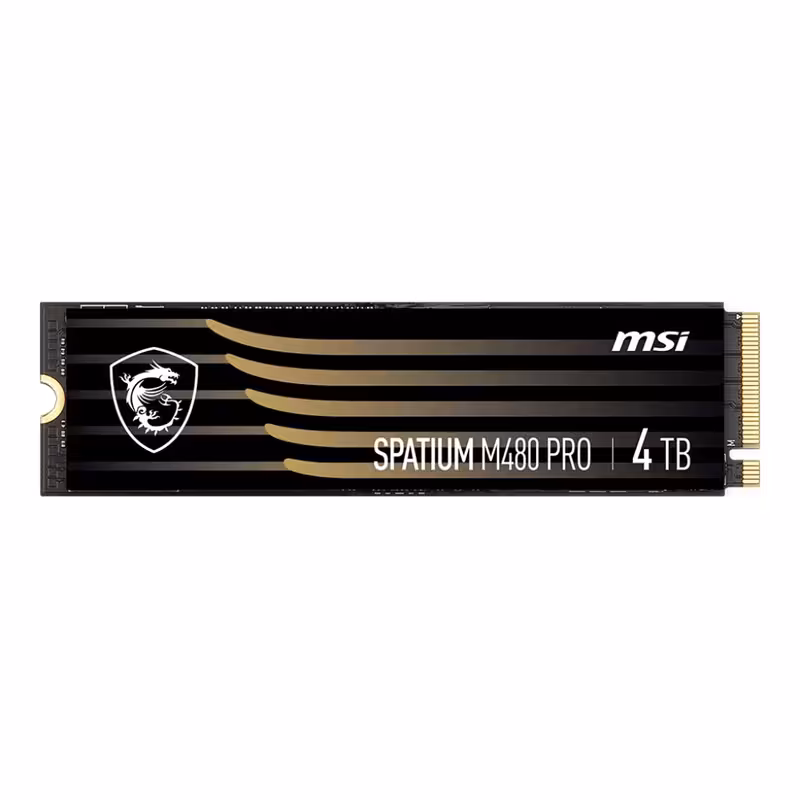 اس اس دی اینترنال ام اس آی مدل SPATIUM M480 PRO PCIe 4.0 NVMe M.2 ظرفیت 4 ترابایت - فروشگاه اینترنتی سیب سبز