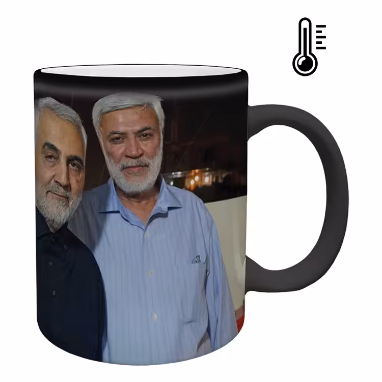 خرید ماگ-لیوان حرارتی  سردار سلیمانی کد 38