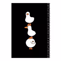 دفتر مشق 80 برگ اس جی طرح اردک های بامزه