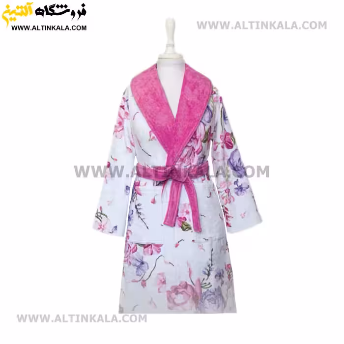 حوله پالتویی پودایران طرح لویی دانژه بنفش سایز 125