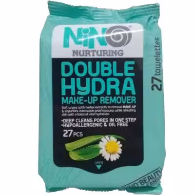 دستمال مرطوب نینو مدل Double Hydra بسته 27 عددی
