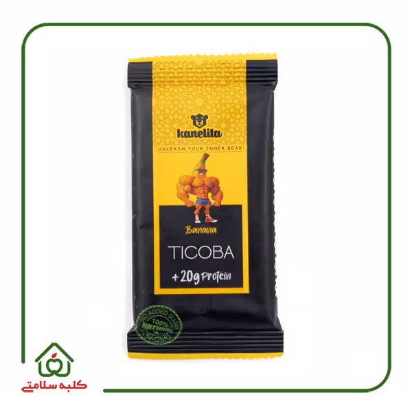 پروتئین بار گیاهی تیکوبا موز کنلیتا