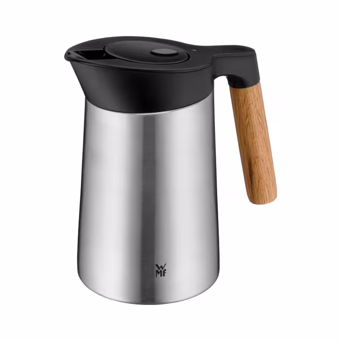 فلاسک 0.6 لیتر دسته چوبی وی ام اف | WMF KINEO VACUUM JUG 0.6L STAINLESS STEEL