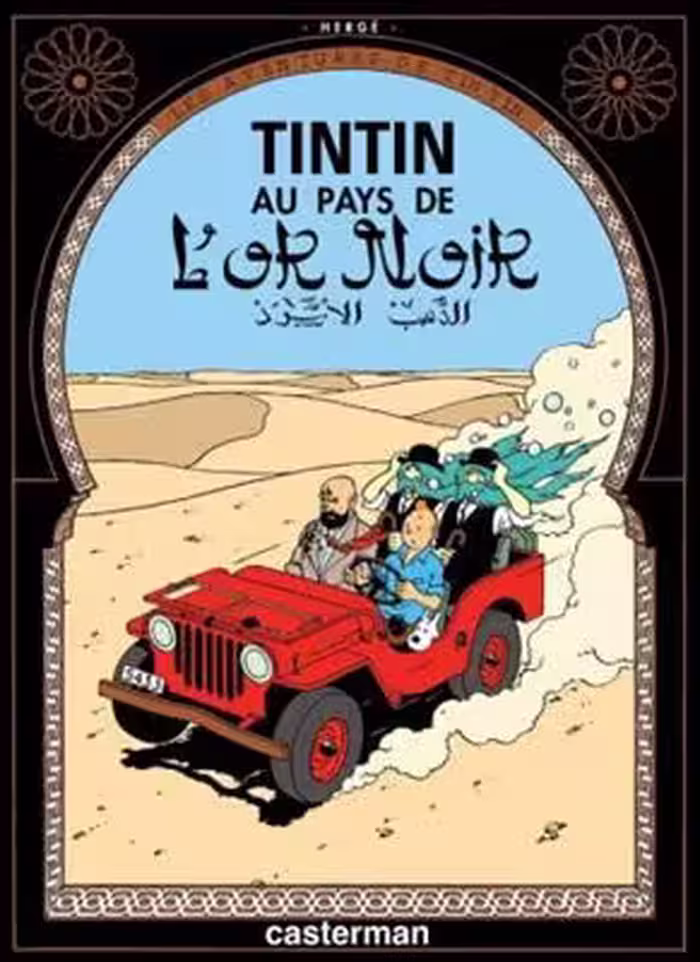 دانلود کتاب Tintin T15 - Tintin au pays de l'or noir