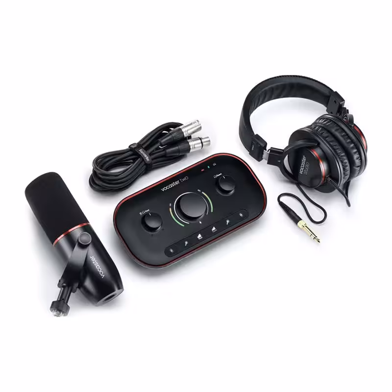 پکیج پادکست Focusrite Vocaster Two Studio