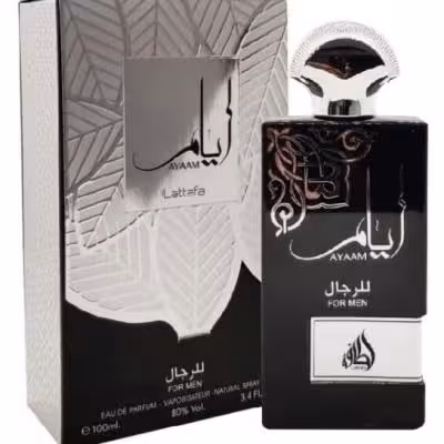 عطر ادکلن مردانه لطافه مدل ایام AYAAM حجم 100 میلی لیتر