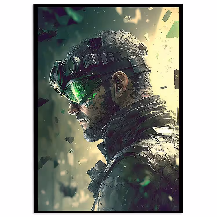 تابلو طرح Sam Fisher