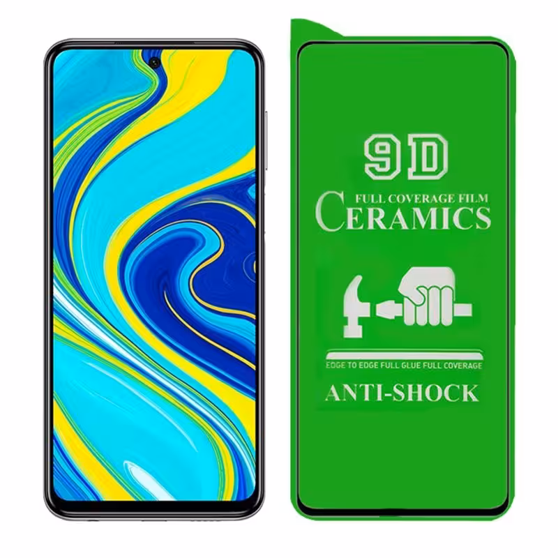 محافظ صفحه نمایش سرامیکی شفاف گوشی شیائومی REDMI Note 9S / Note 9 PRO